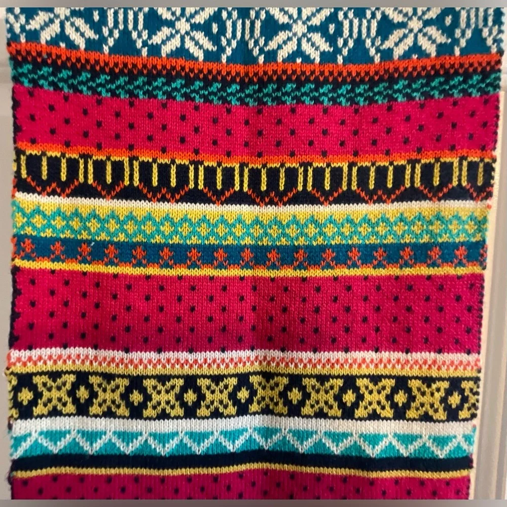 Reversible Scandinavian Winter Scarf (Women, Men, Children)